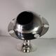 Champagne bucket Sptounik France Silver metal 1940