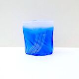 Vase by Maud G. Bugge for Hadeland Glassverk in blown glass, Norway 1980