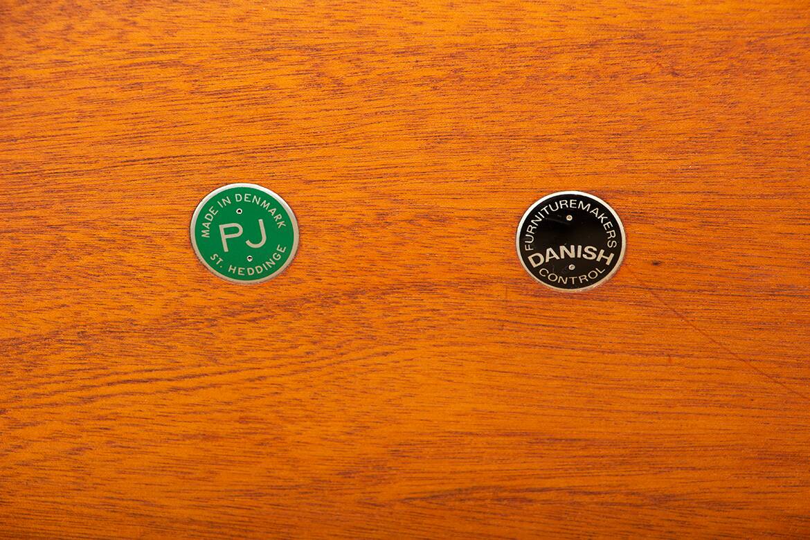 Danish teak coffee table model 019 by Ole Wansher for Poul Jeppesen.