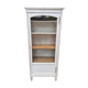 Old grey patinated showcase