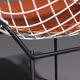 Diamond armchair with ottoman by Harry Bertoia for Knoll International