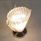 Table lamp with Murano glass shade - mid 20th century