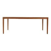 Rare extendable teak dining table by H.W. Klein for Bramin (1960s)