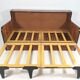 Art deco walnut sofa bed, 1960s