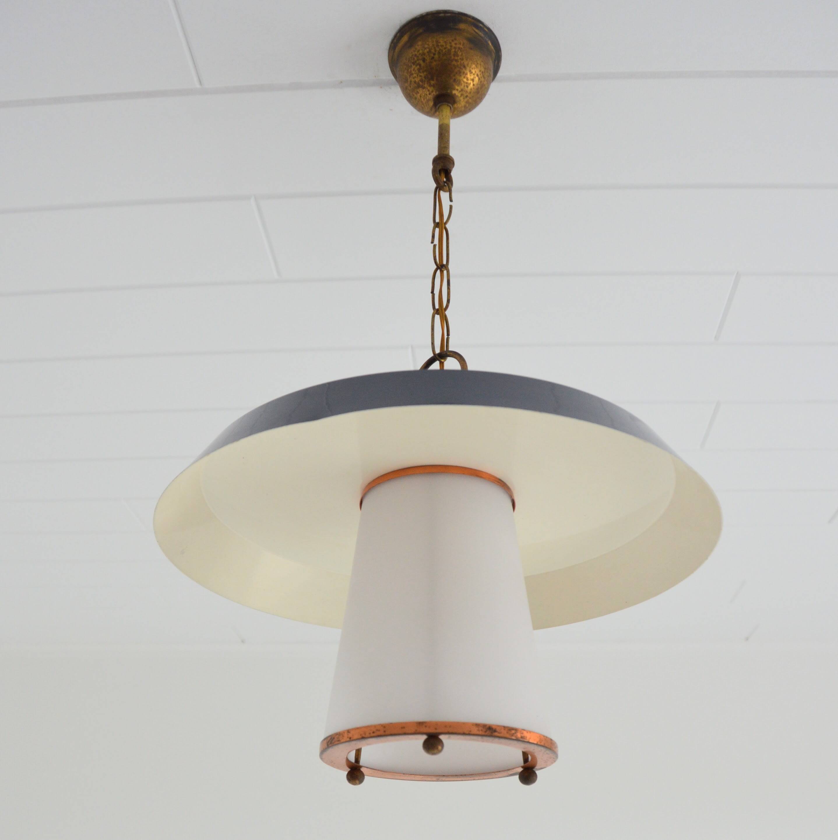 Louis Kalff pendant light for Philips, 50s/60s vintage