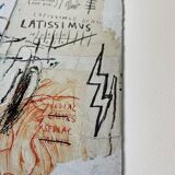 Jean Michel Basquiat (1960-1988), Leonardo da Vinci’s Greates Hits, 1982, Copyright Estate of Jean Michel Basquiat, Licensed by Artestar New York, Printed in UK