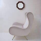 Miroir mural ancien Art Déco