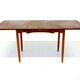 Teak dining table with swings, Sweden, 1960