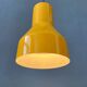 Suspension Space Age industrial in yellow metal