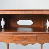 Louis XV-style bedside in 19th century walnut