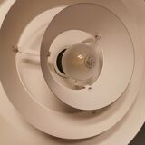 Hanging lamp, designed by Bent Karlby for Danish LYFA in 1968, model Troika.