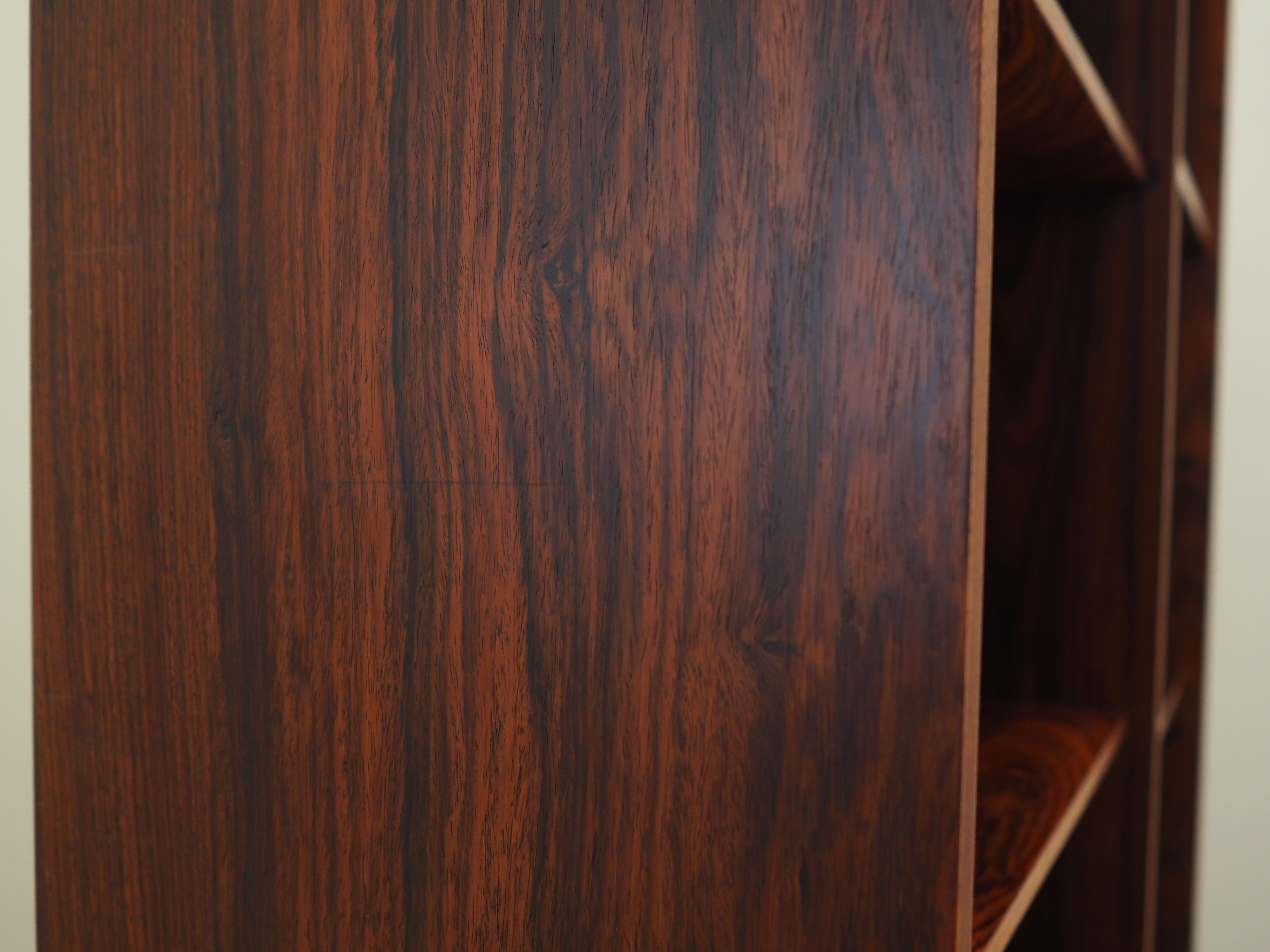 Bibliothèque en palissandre, design danois, années 1970, designer: Ib Kofod Larsen