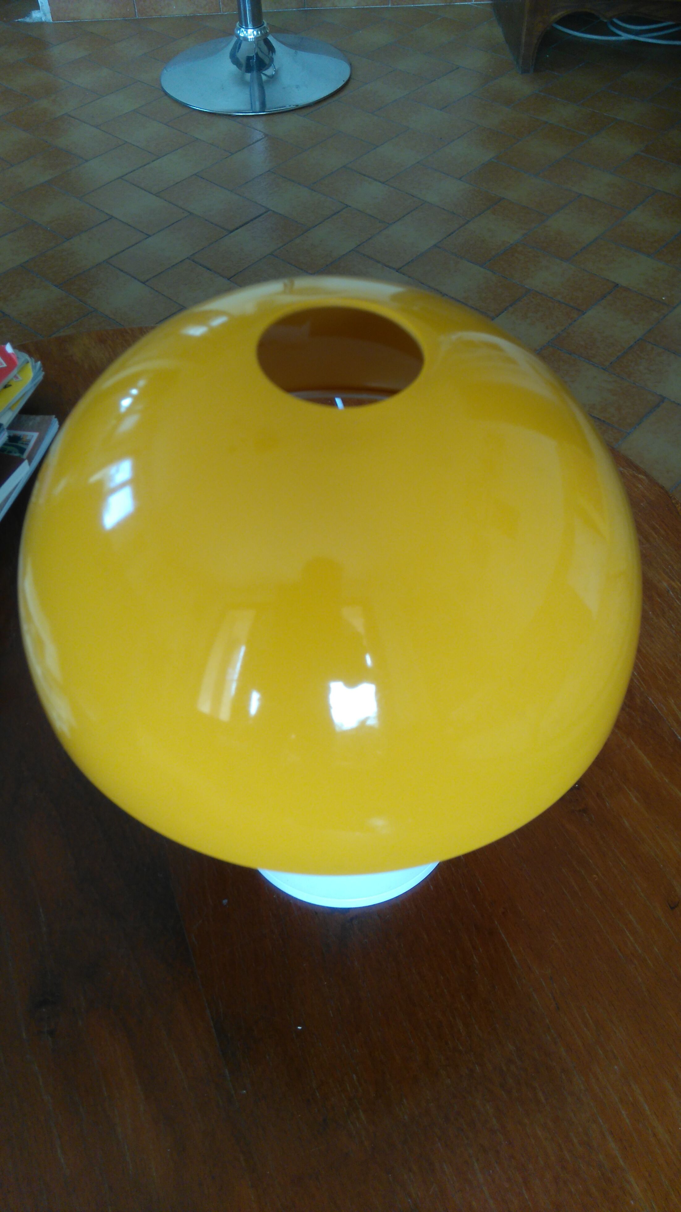 Vintage mushroom lamp