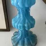 Clichy glass vase - vintage 20th century