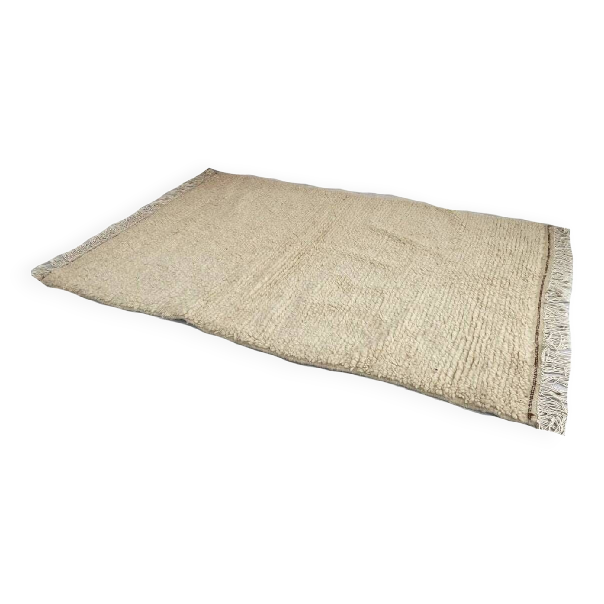Tapis berbère en laine fait main 158 x 95 cm