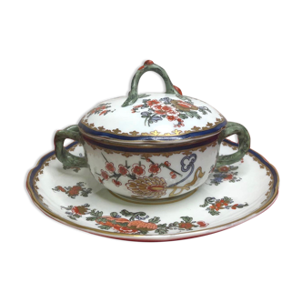 Samson porcelain broth bowl