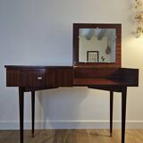 Formica dressing table with mirror