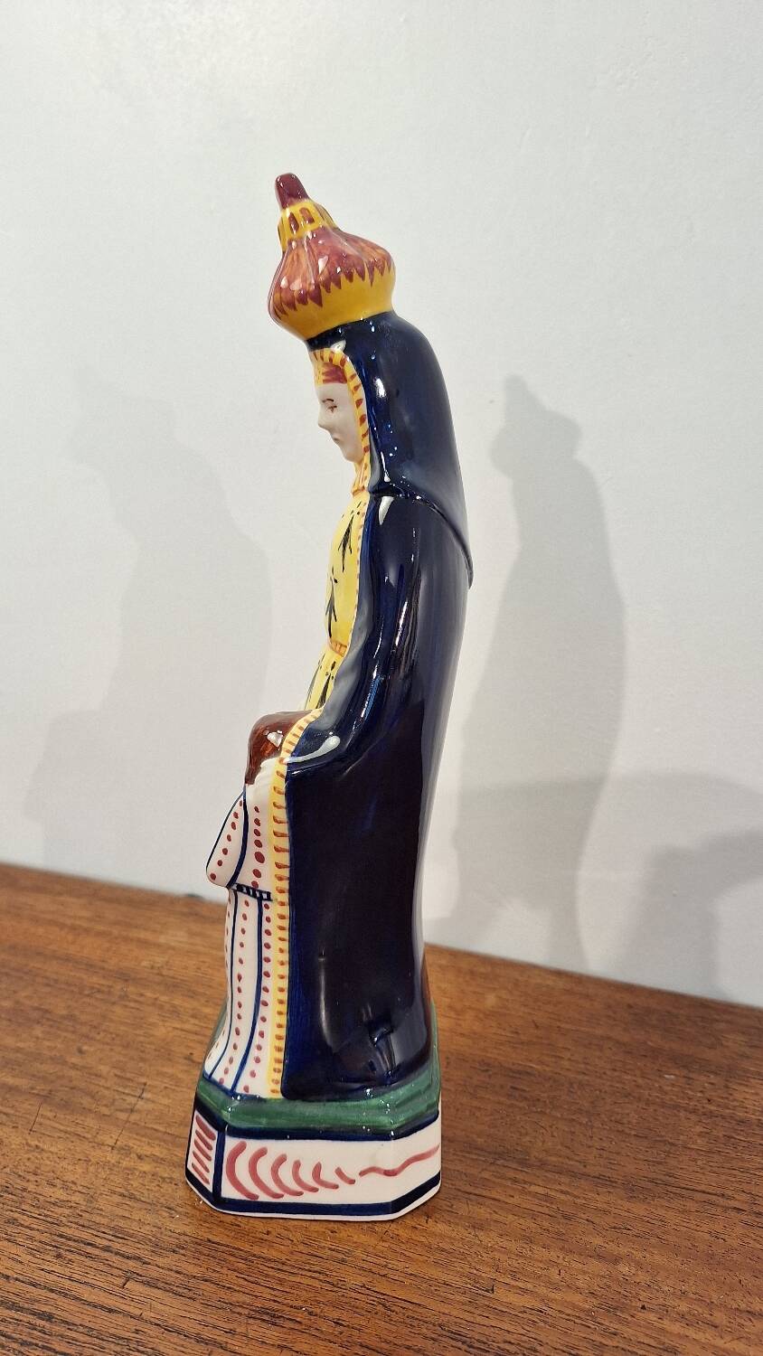 Statuette of Saint Anne of Brittany Henriot Quimper