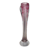 Vase soliflore cristal Art Déco