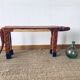 Wooden tiger bench