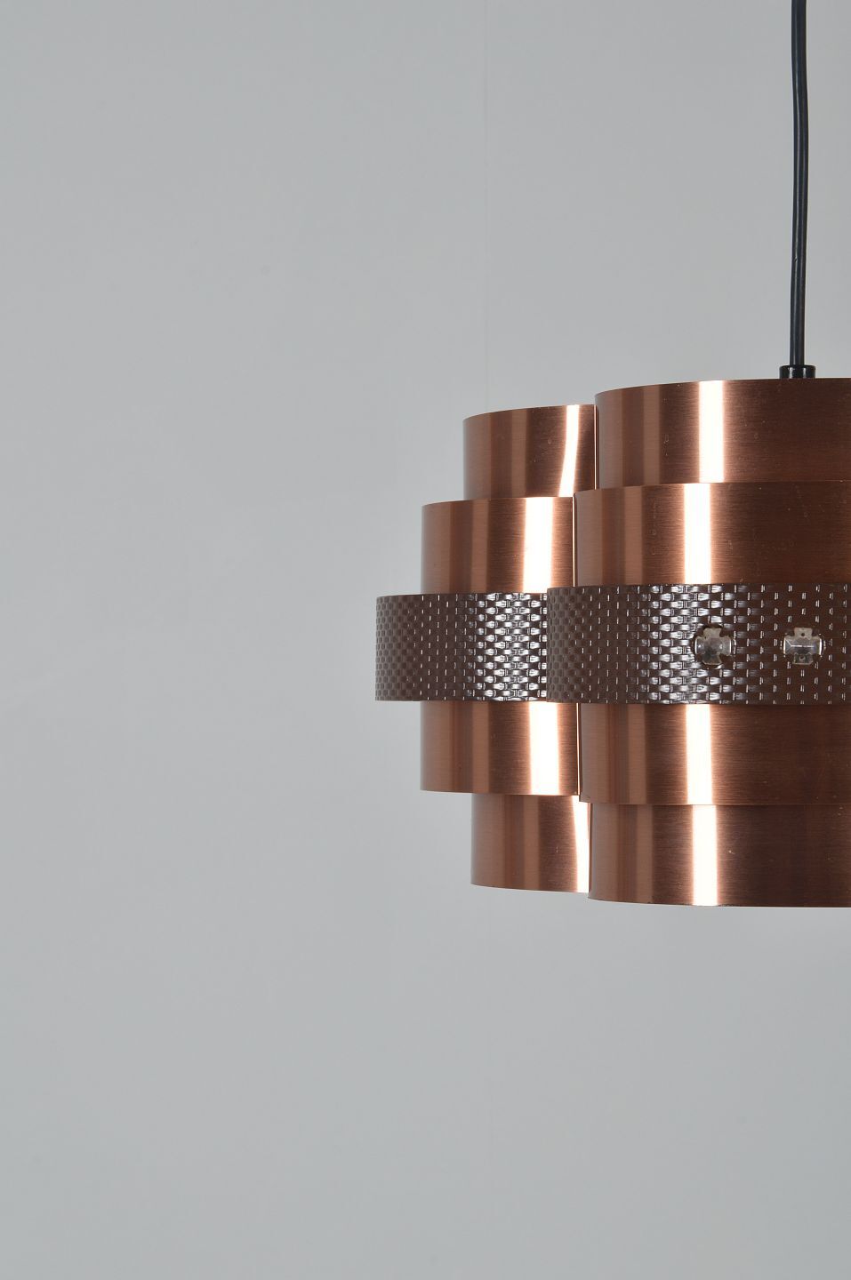 Danish hanging lamp P65 designed by Werner Schou for Coronell, 1970s