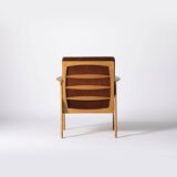 Pair of Scandinavian-style armchairs by Sedláček & Vyčítal for Dřevotvar Jablonné nad Orlicí, 1960s