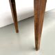 Solid walnut farmhouse table, 1950s.