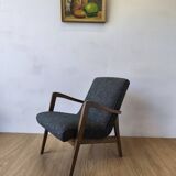 Fauteuil design type 300-138 Pologne années 70.