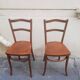 Pair of bistro chairs