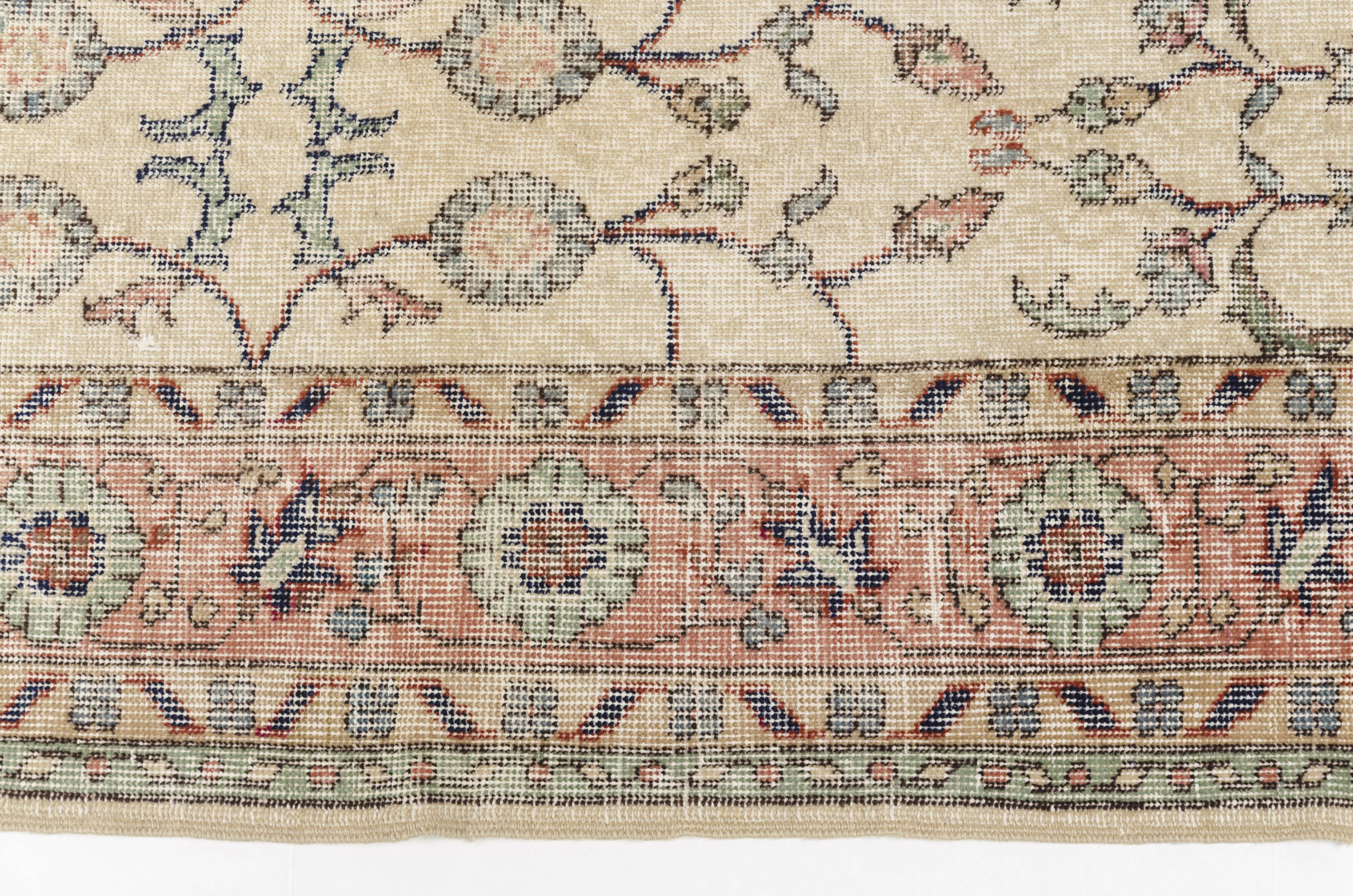 Tapis vintage kurde anatolien skuv1018