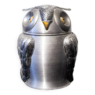 Hibou de glace en aluminium, Italie, 1970