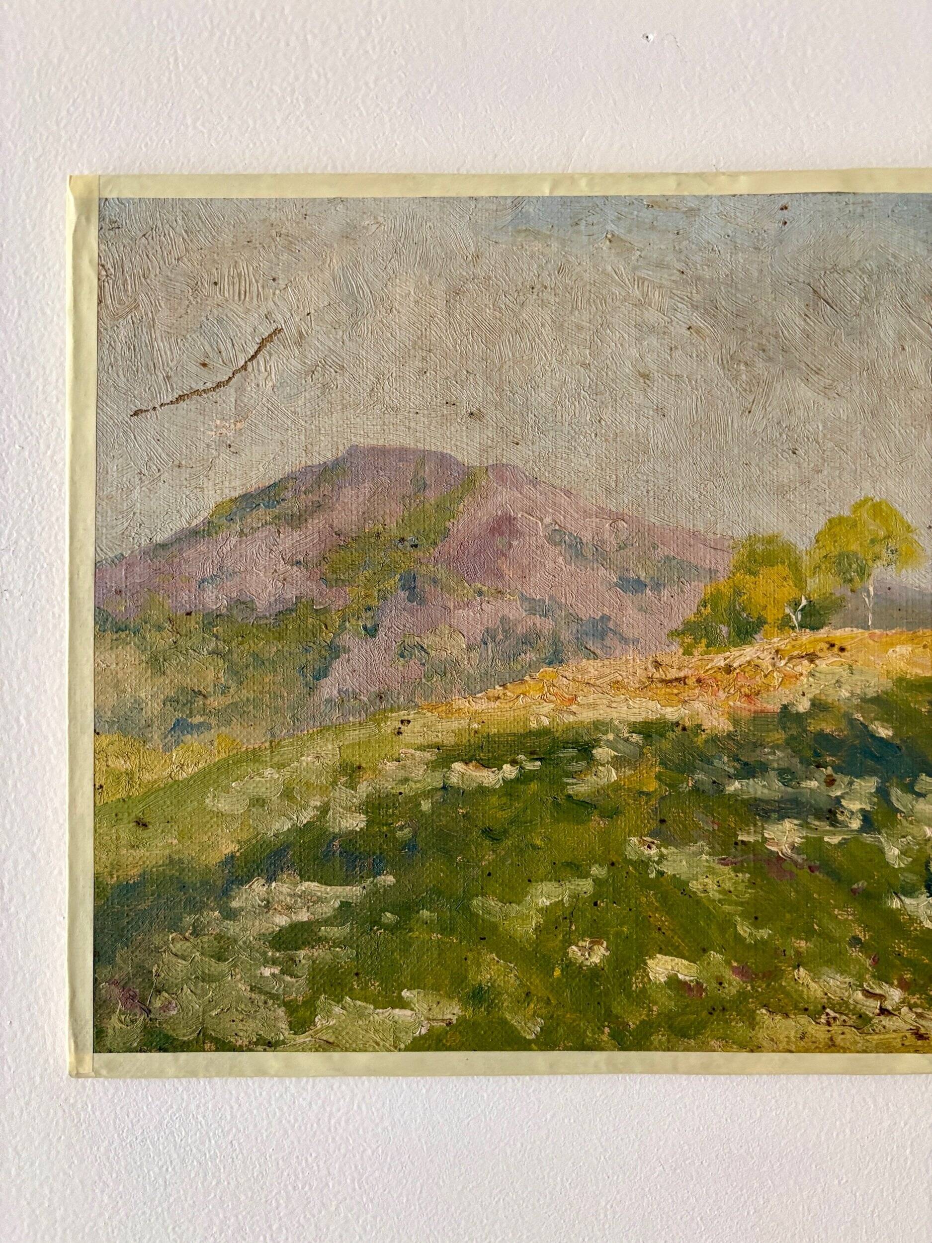 Oil painting on canvas "Mountain" No. 63