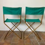 Pair of camping chairs
