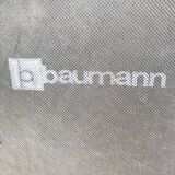 Pair of Baumann armchairs in raw beech