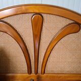 Cannage headboard