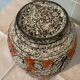 Ceramic vase and basket set