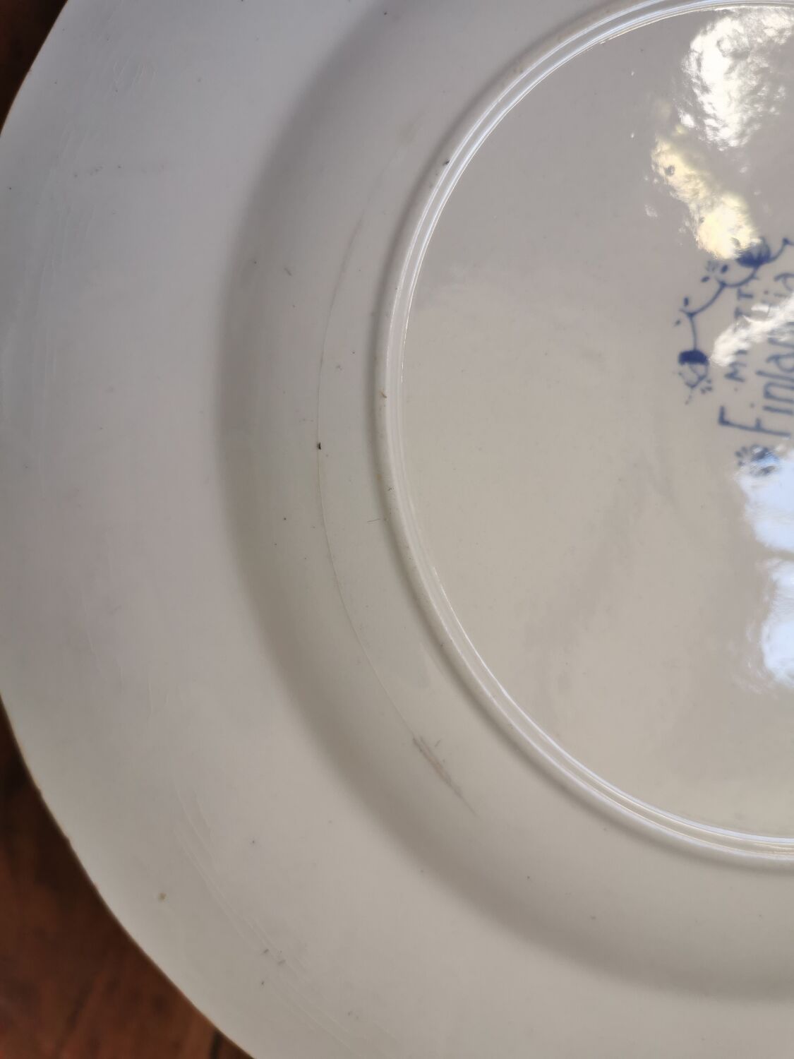 Assiettes plates vintage Myott Finlandia