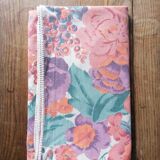 Rectangular floral tablecloth