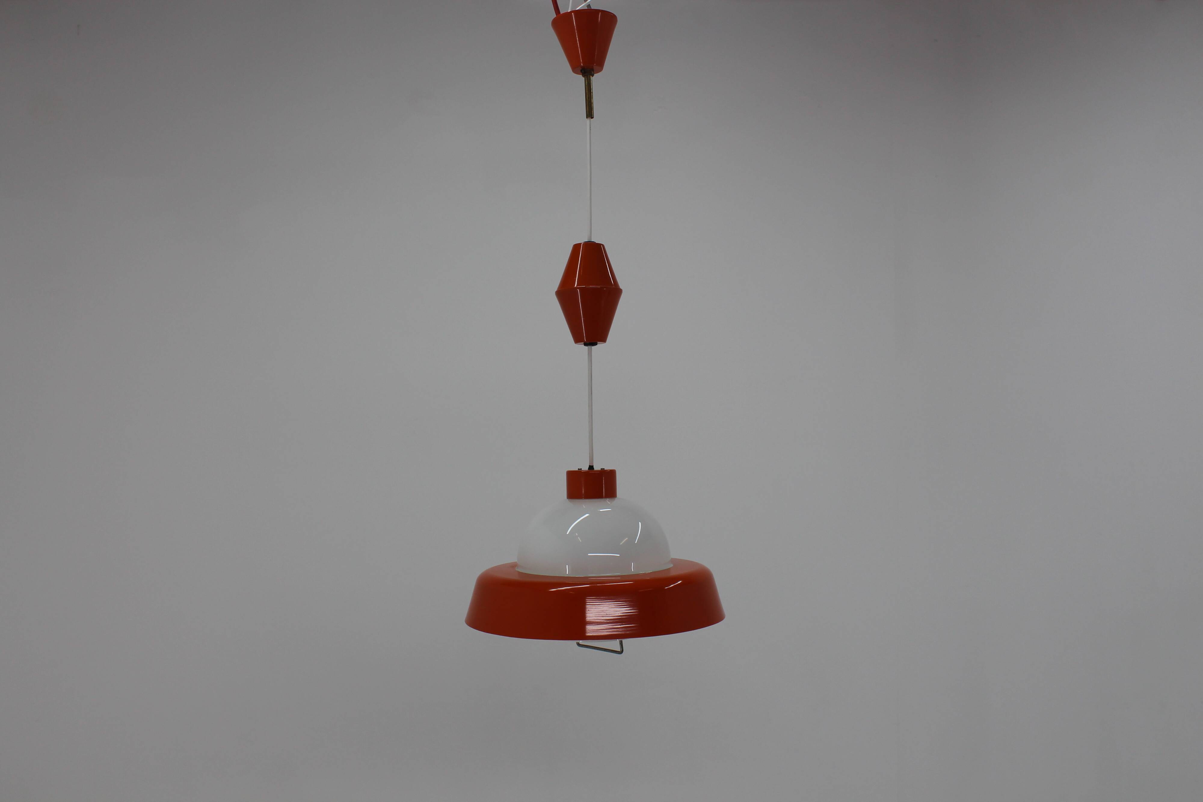 Vintage adjustable chandelier, 1970