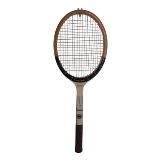 Vintage wooden tennis racket