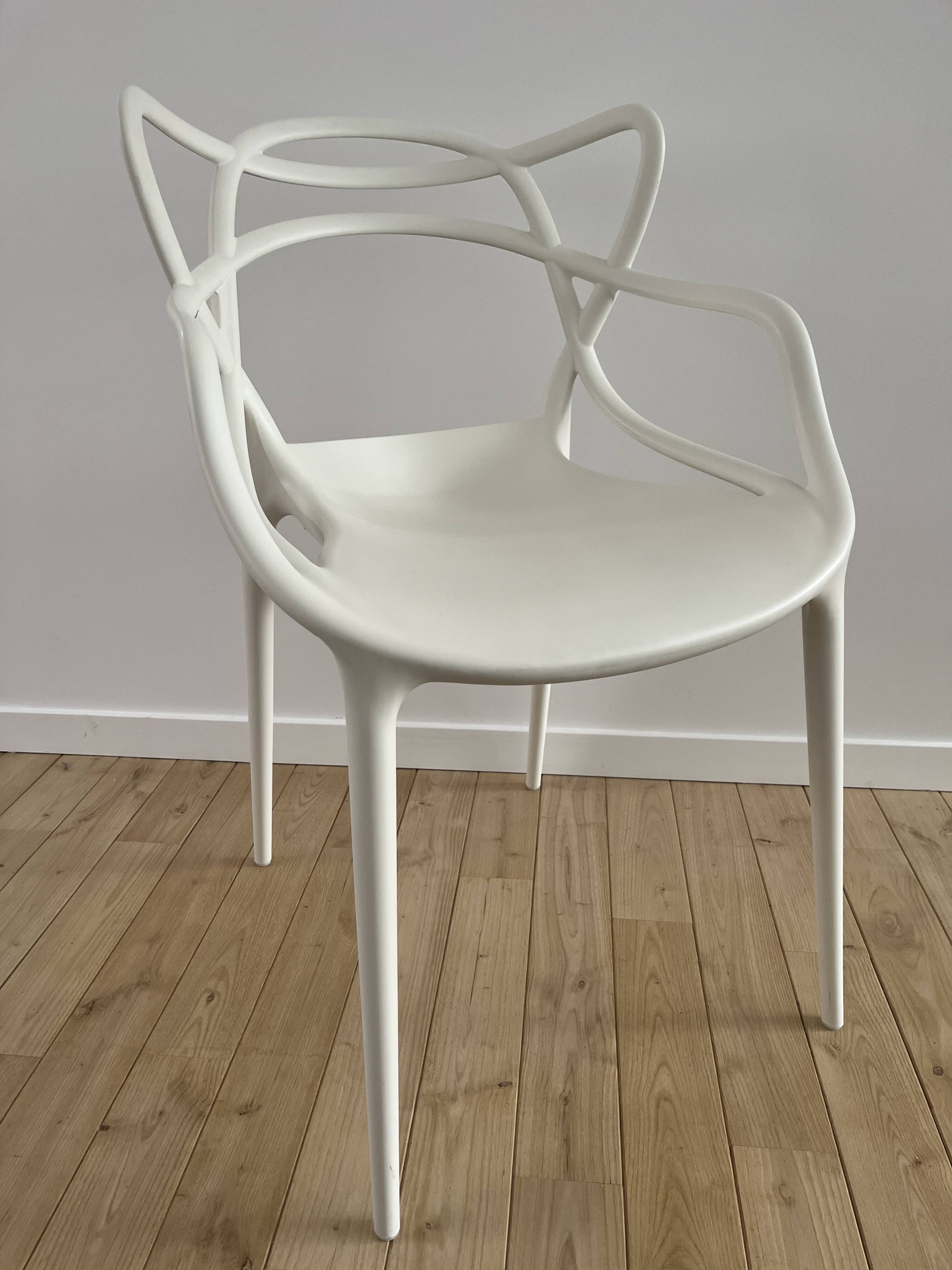 6 kartell masters chairs