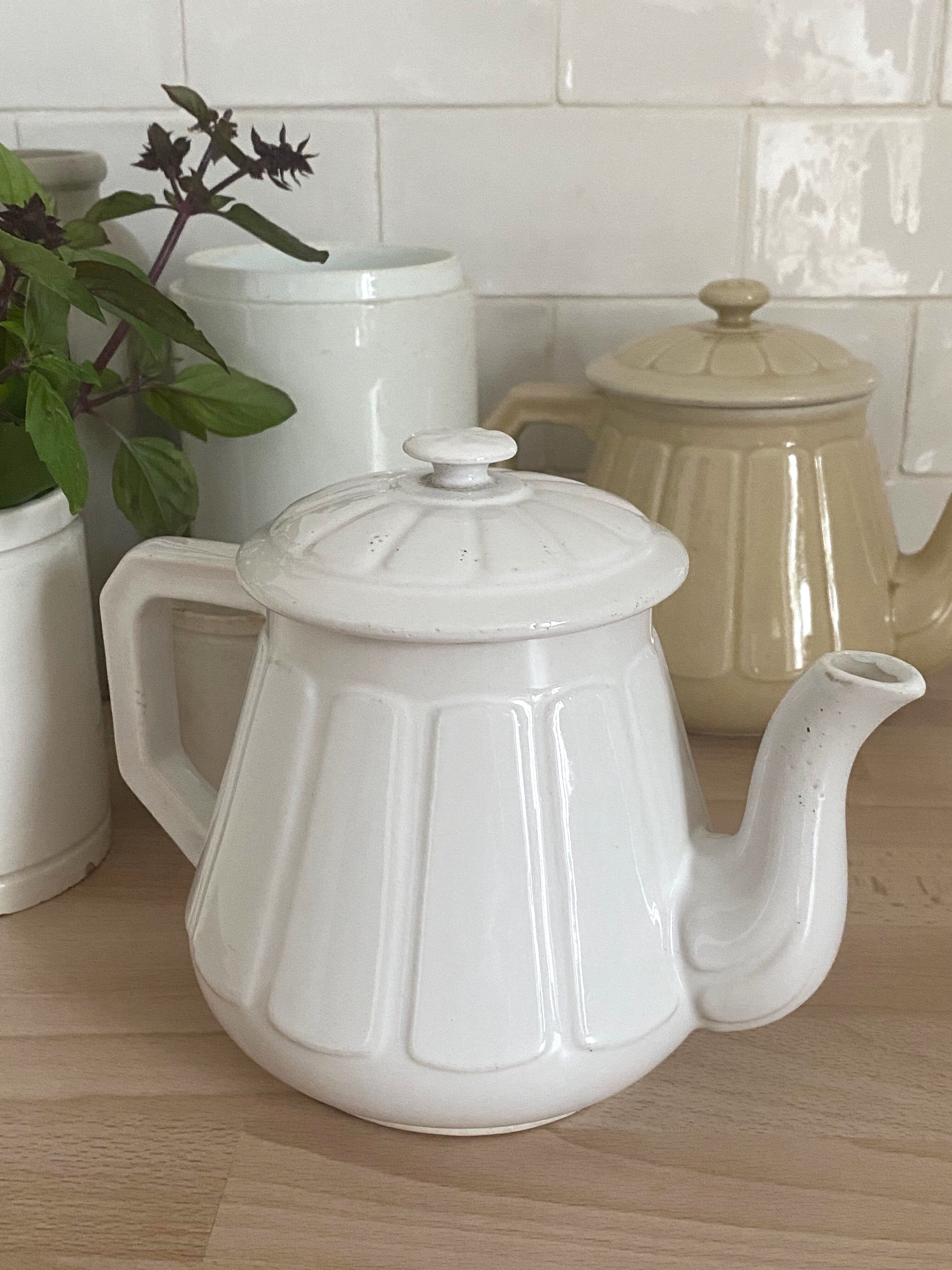 Digoin earthenware teapot/coffee maker