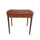 Table basse Mid-Century Modern des années 60 en bois précieux, design vintage.
