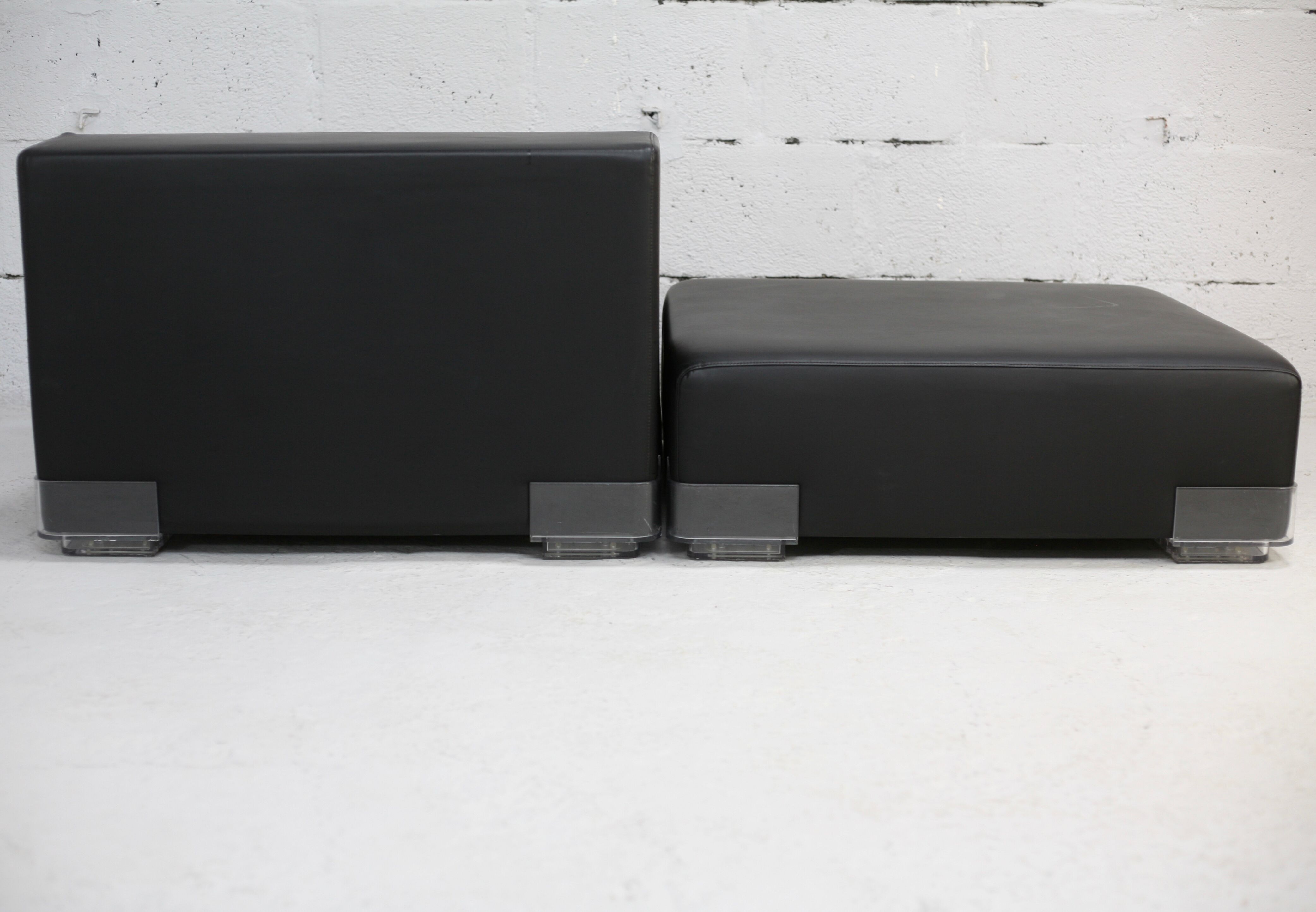 Modular sofa 2 places model "Plastics"Piero Lissoni Italy, circa 2005