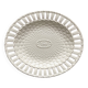 Dish in fine old earthenware, braided and openwork