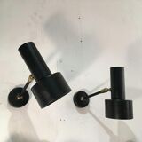 A pair of sconces wall circa 1960 Parscot