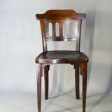 2 bistro chairs no. 714, gustave siegel for kohn, 1910. no thonet