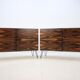 Pair of credenzas Scandinavian 60s mahogany and Rosewood