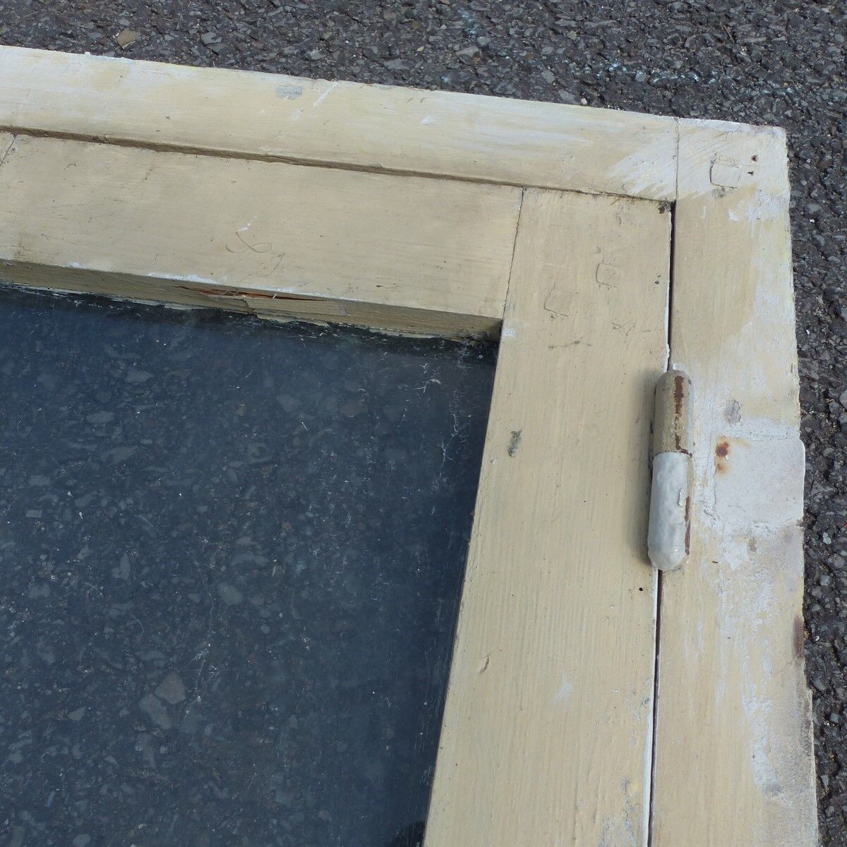 Skylight old wooden window dim L 39 cm x H 55 cm