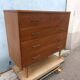 Vintage light oak chest of drawers